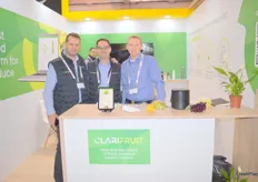 Clarifruit held a demonstration of their new technology, non-invasive measuring of fruit ripeness. Avi Schwartzer, Elad Mardix ad Ruby Boyarski were happy to demonstrate the innovation to new customers.